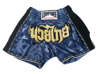 Lumpinee Kids Muay Thai Shorts : LUMRTO-003-Navy-K