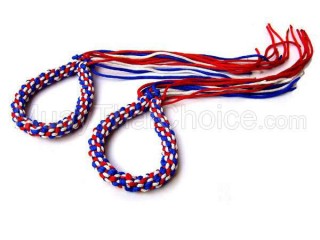 Muay Thai Arm Bands : Red-White-Blue