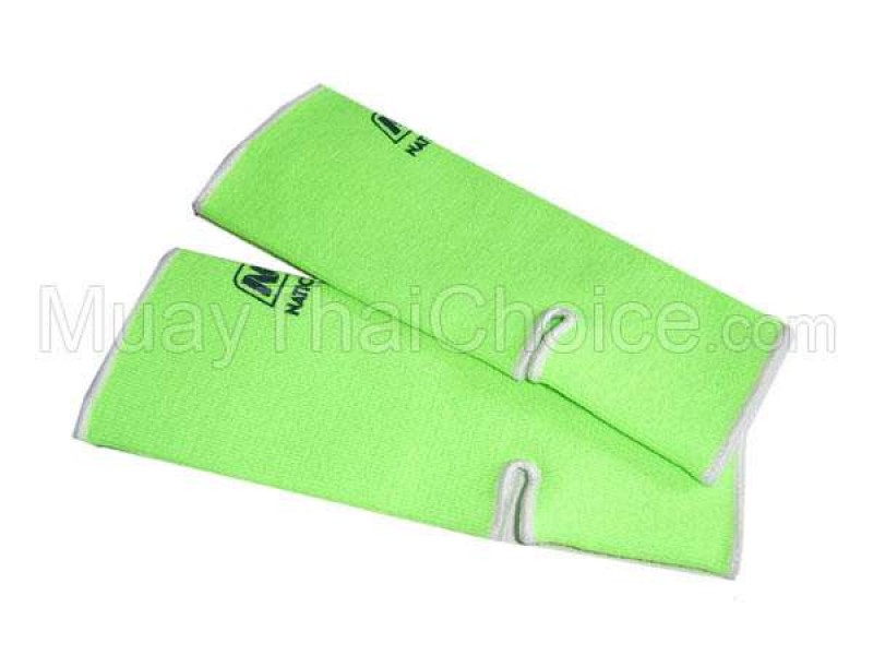 Nationman Muay Thai Ankle Supports : Light Green
