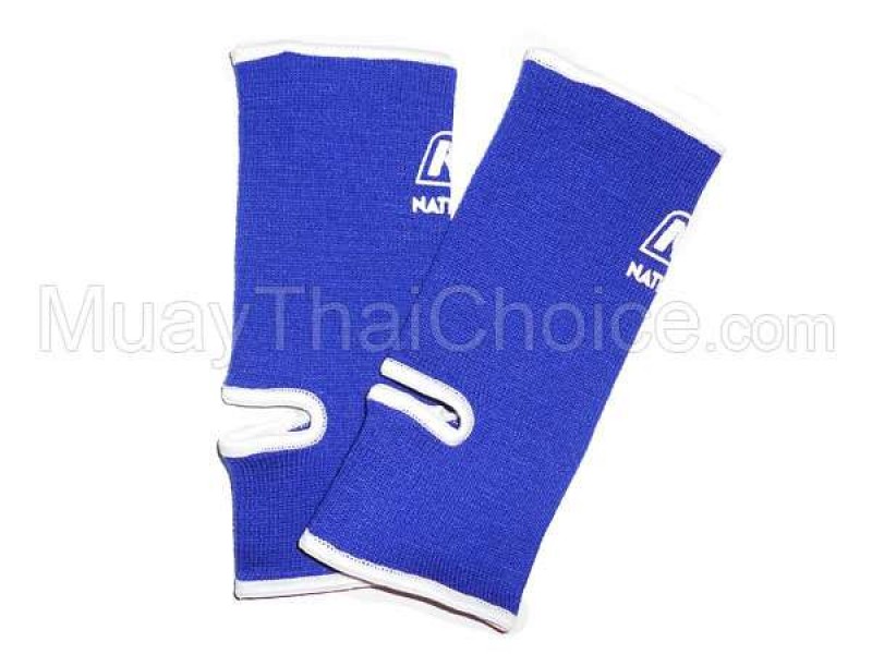 Kids Muay Thai Ankle Supports : Blue