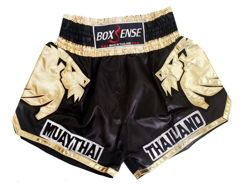 Boxsense Muay Thai Boxing shorts : BXS-303-Gold
