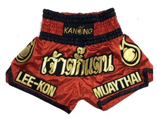 Personalized Muay Thai Shorts : KNSCUST-1017