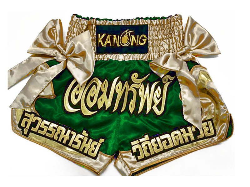 Short de Muay Thai Kickboxing hommes Personnalisé : KNSCUST-1041