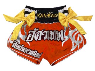 Custom Mens Ribbons Muay Thai Shorts : KNSCUST-1112