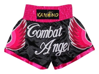 Custom Black Eagle wing Muay Thai Shorts : KNSCUST-1125