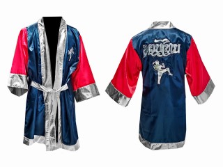 Kanong Boxing Fight Robe : Blue/Red
