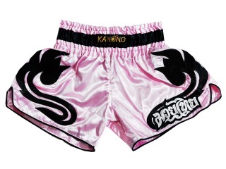 Kanong women's boxing style shorts : KNSRTO-209-Pink