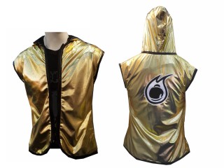 Custom Muay Thai Hoodies for Women : Gold
