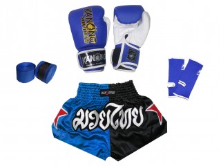 Muay Thai Set for Kids : Blue