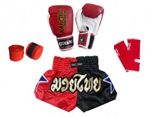 Muay Thai Pack for Kids : Red