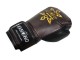 Kanong Real Leather Thai Boxing Gloves : Brown/Black