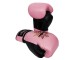 Kanong Real Leather Thai Boxing Gloves : Pink/Black