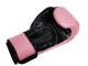 Kanong Real Leather Muay Thai Boxing Gloves : Pink/Black