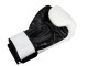 Kanong Real Leather Muay Thai Boxing Gloves : White/Black
