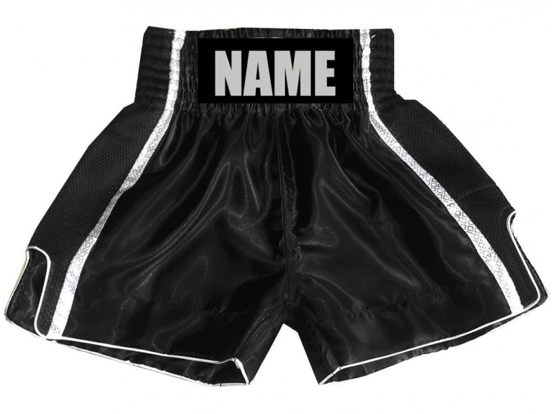 Boxing shorts black on sale