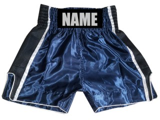 Custom Boxing Pants : KNBSH-027-Navy