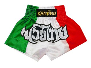 Kanong Thai Boxing Shorts : KNS-137-Italy