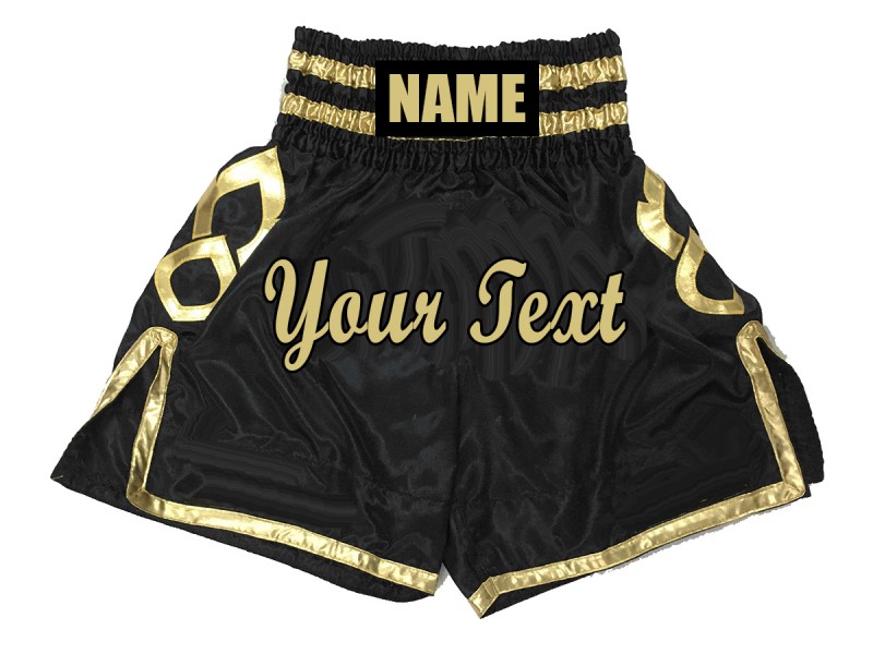 SHORT BOXE THAI GLADIATOR BLACK