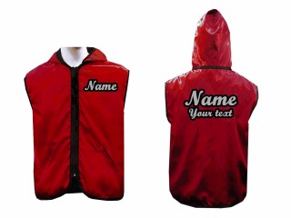 Custom Muay Thai walkout Jacket : Red