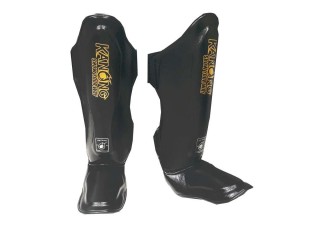 Kanong Muay Thai Shin Pads for Training : Black