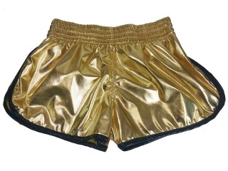 Kanong Muay Thai Shorts for Women : KNSWO-401-Gold