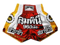 Lumpinee Muay Thai Boxing shorts : LUM-001-Red