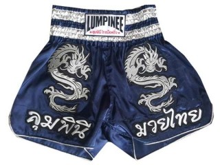 Lumpinee Muay Thai Boxing shorts : LUM-038 Navy