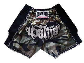 Lumpinee Kids Retro Muay Thai Shorts : LUMRTO-003-Camo